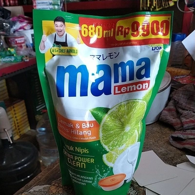 Jual Mama Lemon Sabun Cair Pencuci Piring 680ml Shopee Indonesia