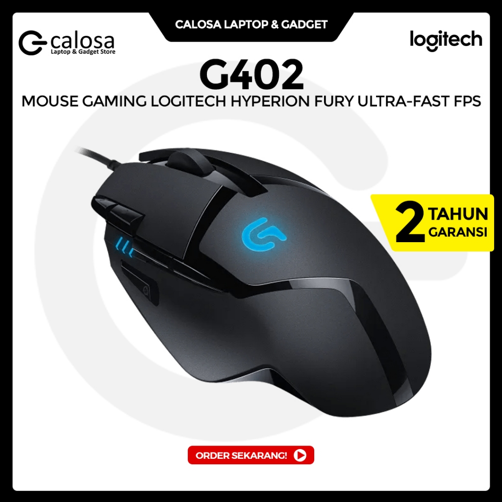 Jual Mouse Gaming Logitech G Hyperion Fury Wired Ultra Fast Fps