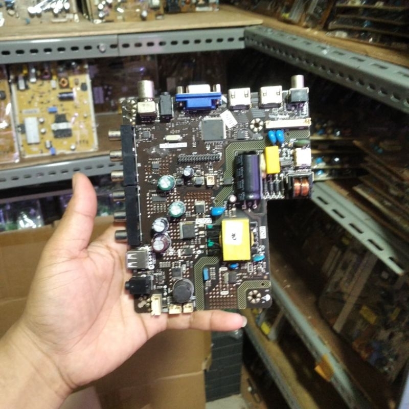 Jual POLYTRON PLD 22D9501BC MESIN TV MOTHERBOARD MB MAINBOARD TV