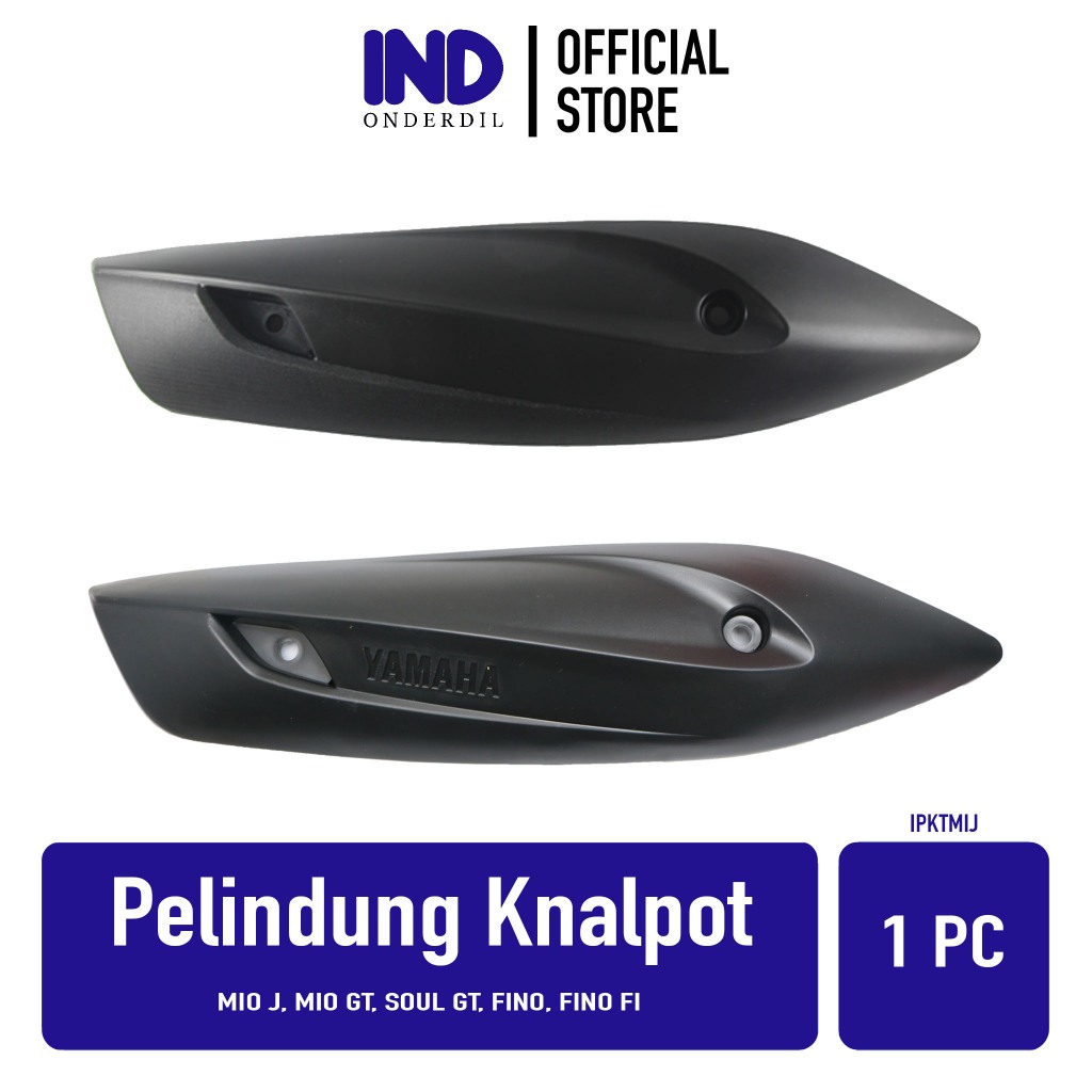 Jual Ind Onderdil Cover Tutup Tameng Pelindung Knalpot Mio J Gt Fino