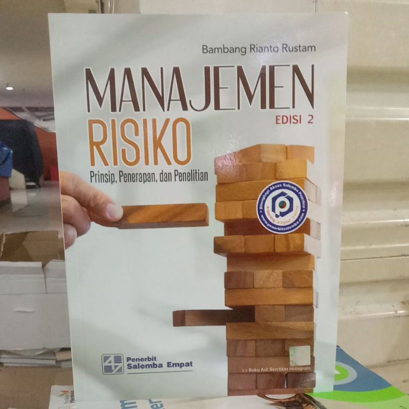 Jual Buku Manajemen Risiko Prinsip Penerapan Dan Penelitian By Bambang