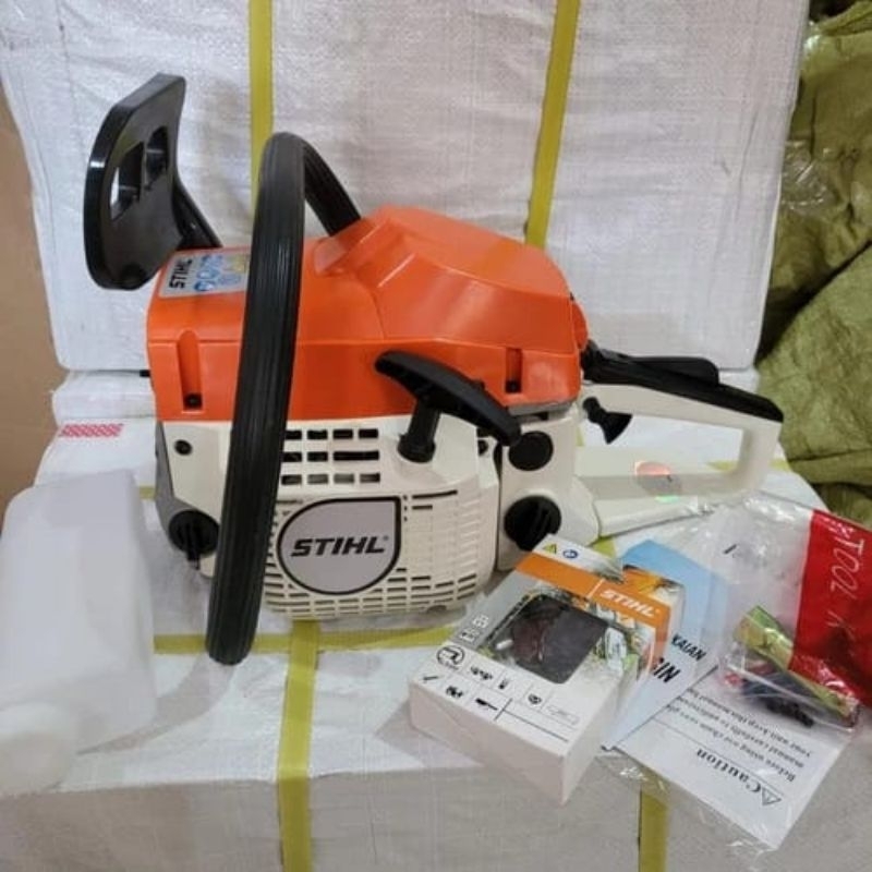 Jual Mesin Chain Saw Stihl Ms Inch Original Komplit Shopee