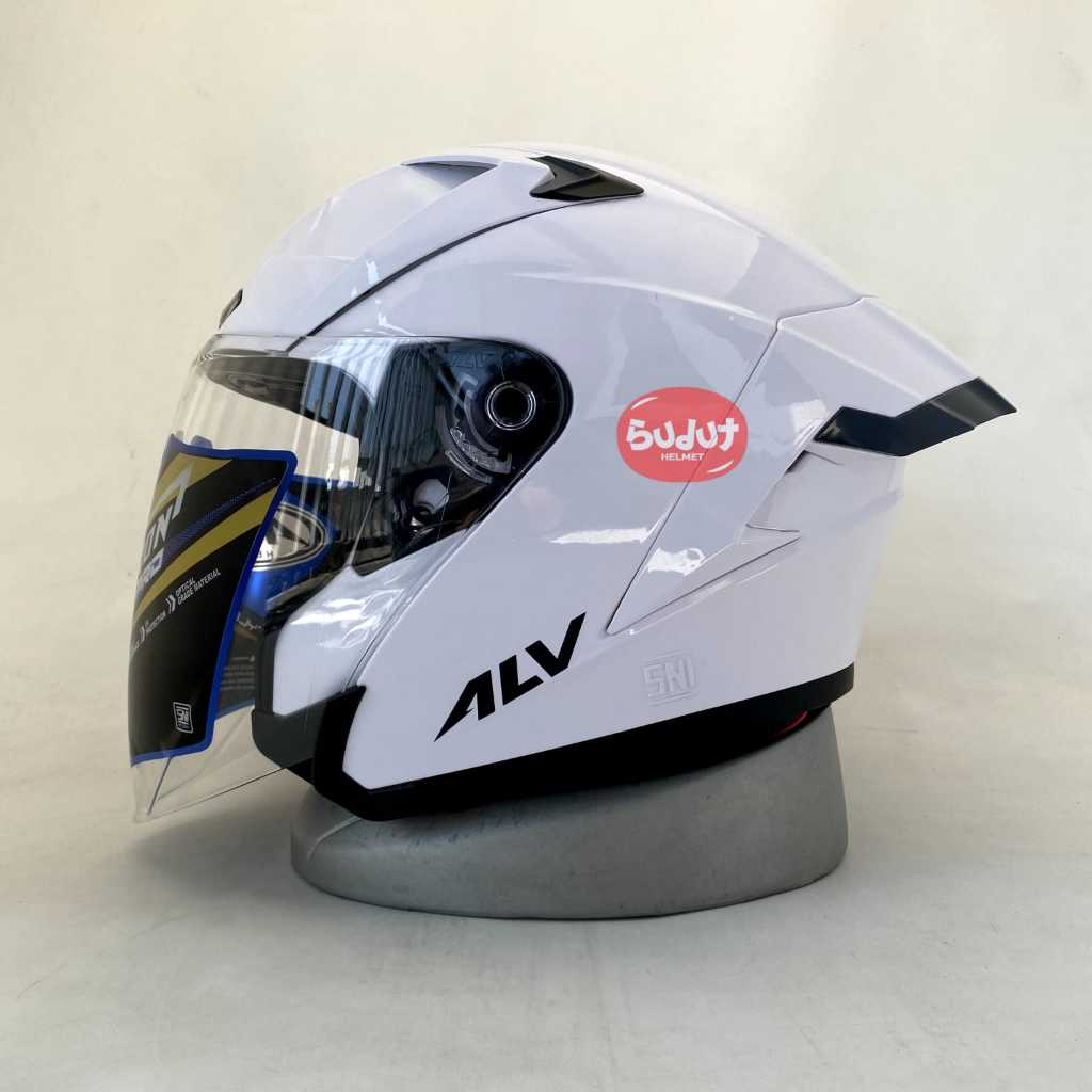 Jual Alv Ultron Pro Helm Half Face Solid Standart Sni Shopee Indonesia