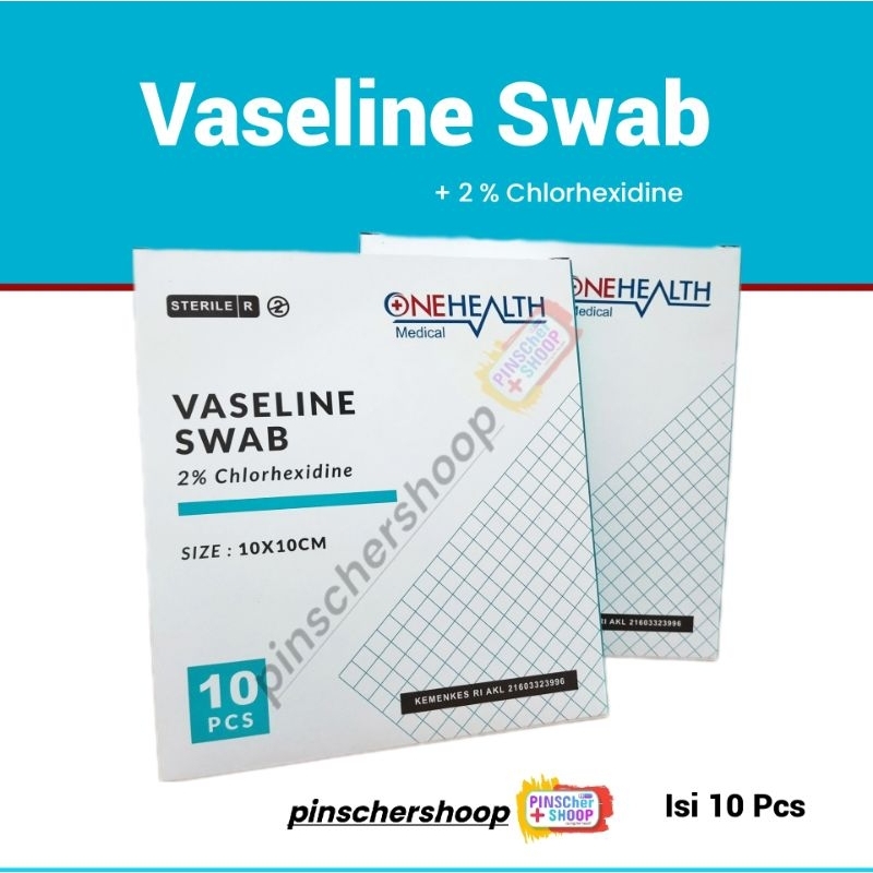 Jual Vaseline Swab 10 X 10 Cm Onehealth Sejenis Lomatuel Supratuel