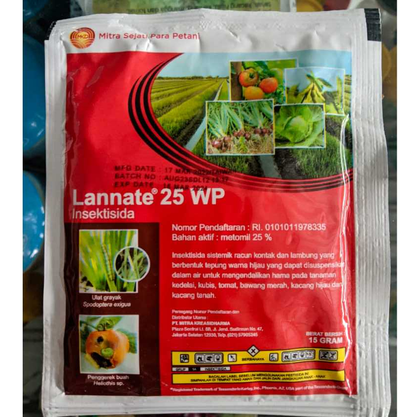 Jual Insektisida Lannate Wp Gram Shopee Indonesia