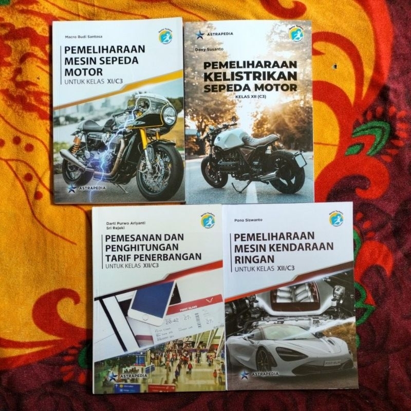 Jual ORIGINAL BUKU PEMELIHARAAN MESIN SEPEDA MOTOR PEMELIHARAAN