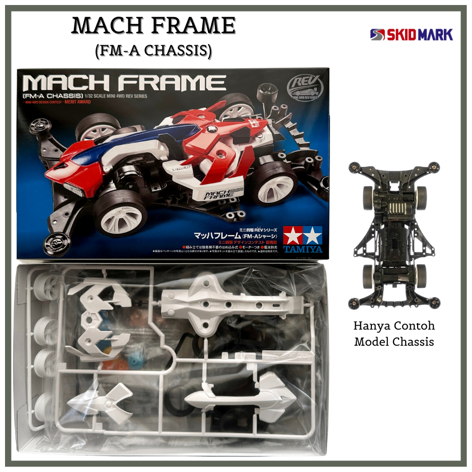 Jual Mobil Rakit Tamiya Mini Wd Mach Frame Fm A Chassis Original