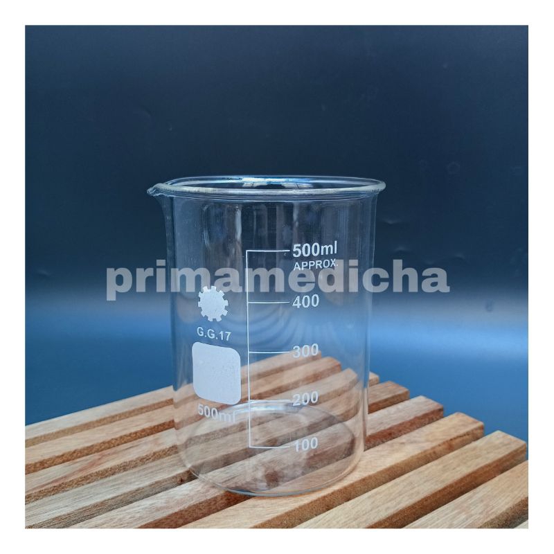 Jual Gelas Kimia GG 17 Beaker Glass Shopee Indonesia