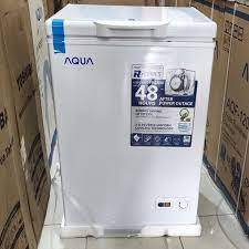 Jual Chest Freezer Aqua Liter Aqf Fa Hc Low Watt Shopee