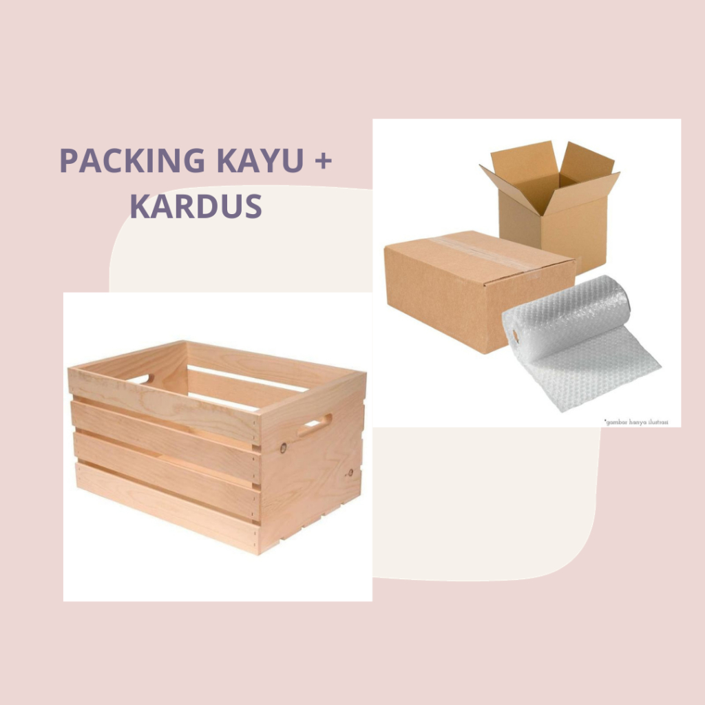 Jual TAMBAHAN PACKING KAYU DAN KARDUS BACA DESKRIPSI Shopee Indonesia