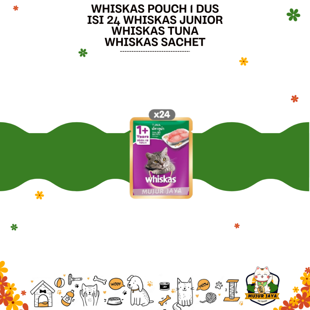 Jual Whiskas Makanan Kucing Basah Pouch All Varian 80 Gr 1 Dus Isi24