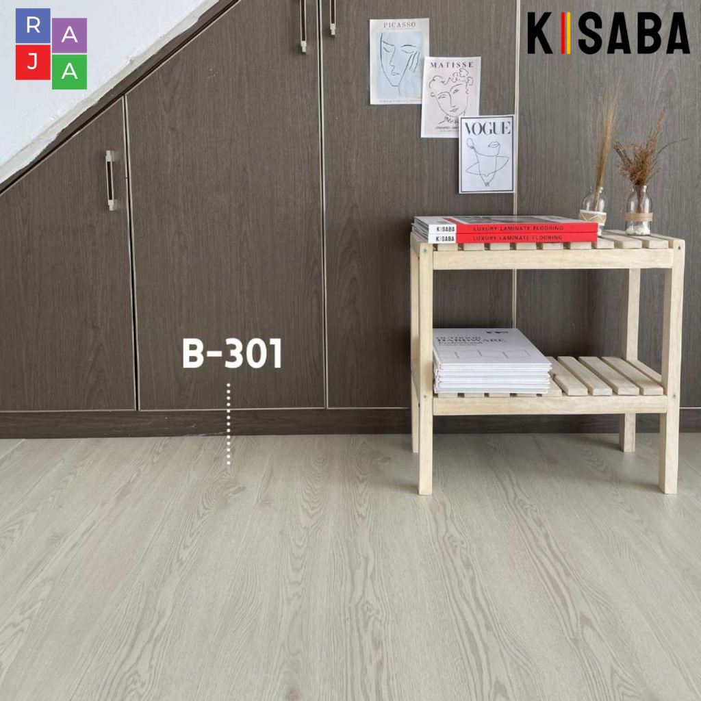 Jual Vinyl Flooring Plank Kisaba Vinyl Lantai Lembaran Tebal 3mm