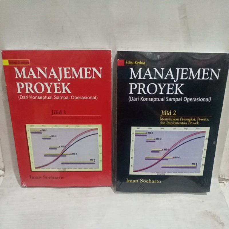 Jual Buku Manajemen Proyek Jilid 1 Dan Jilid 2 Edisi Kedua Dari