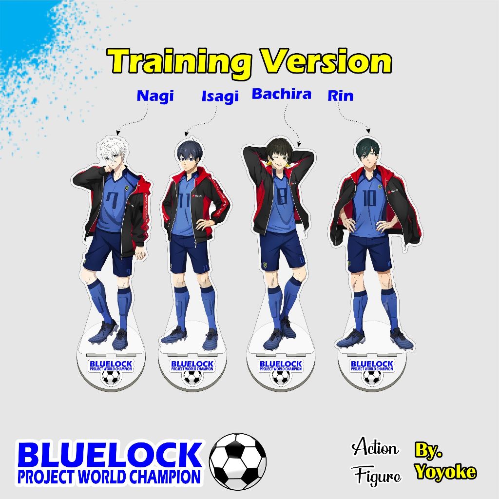 Jual Standee Anime Blue Lock Standee Akrilik Blue Lock Action