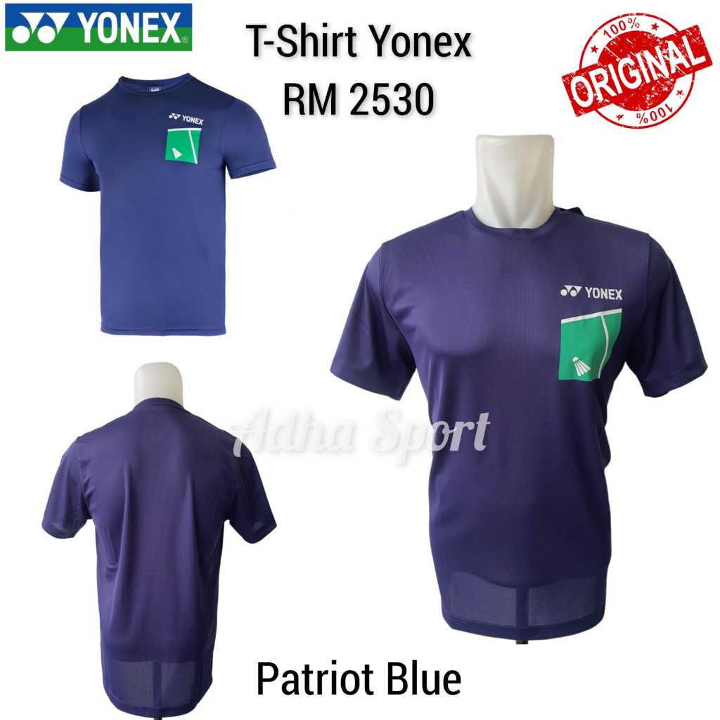 Jual Yonex T Shirt Badminton Rm Easy Tee Tru Breeze Jersey Patriot