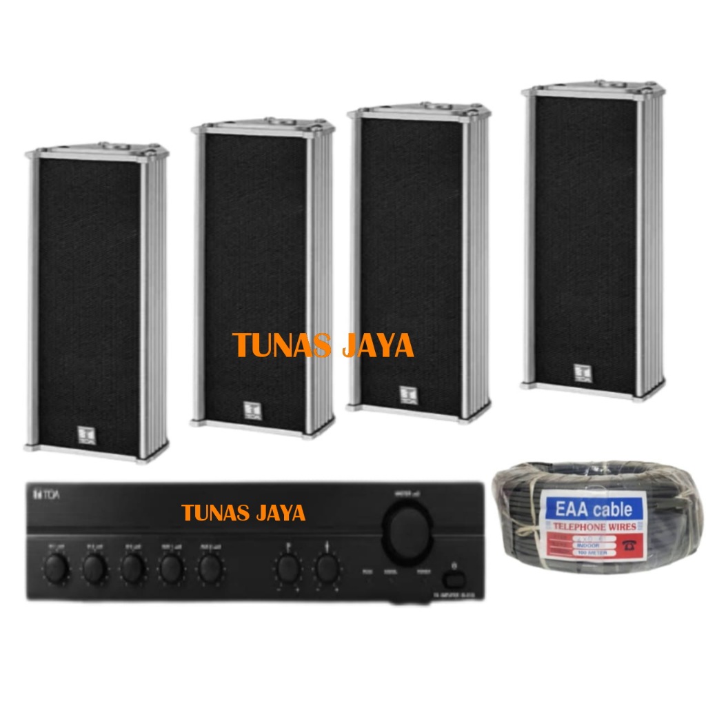 Jual Paket Toa Sound System Masjid Ampli Toa Watt Maximal Watt