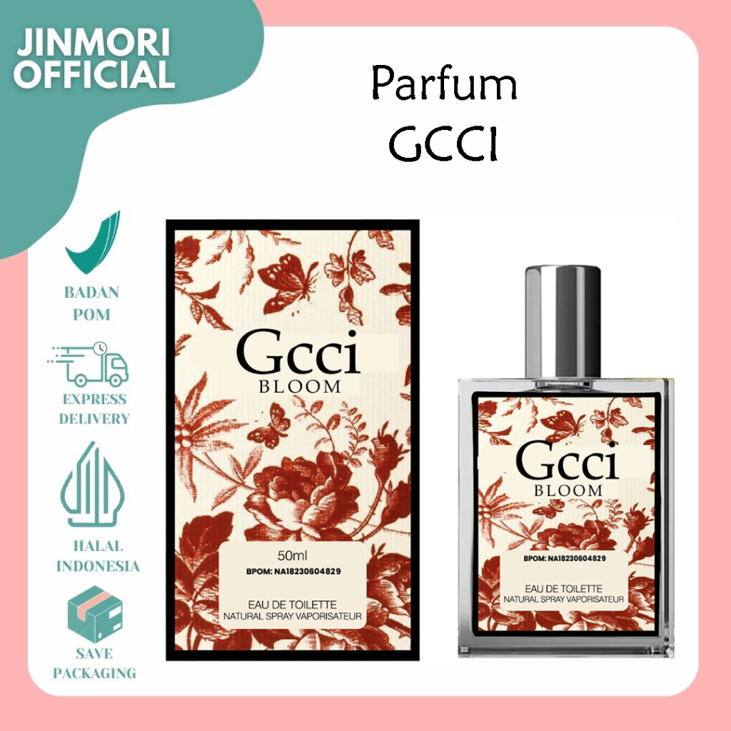 Jual JM BPOM Parfum Gcci Bloom 50ml Best Seller Parfum Gcci Bloom