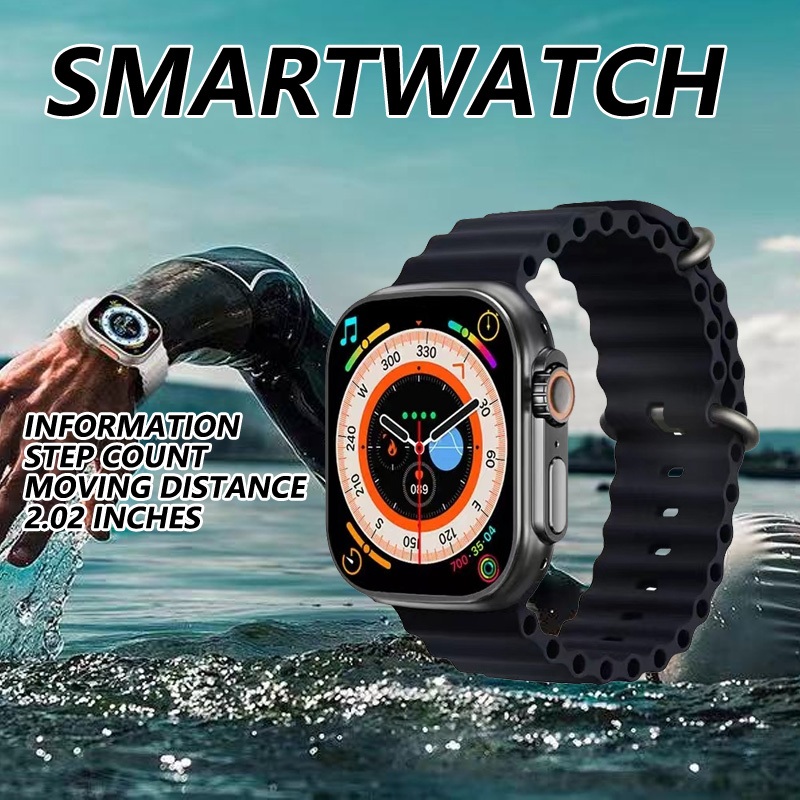 Jual Samsung Jam Tangan Smartwatch ULTRA 8 Layar LCD Ekstra Besar Masa