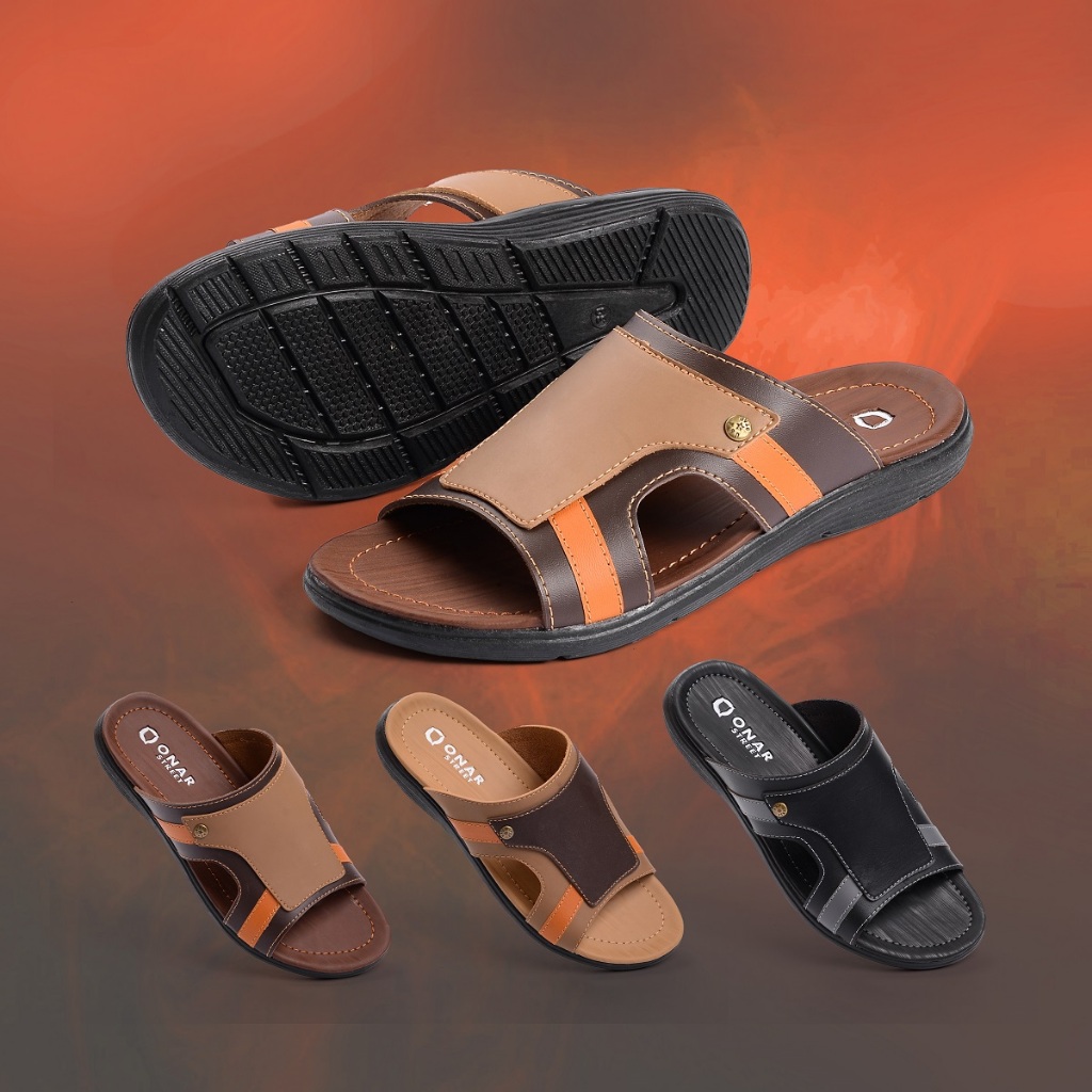 Jual Sandal Pria Terbaru Kekinian Sendal Slide Cowok Slop Laki Laki