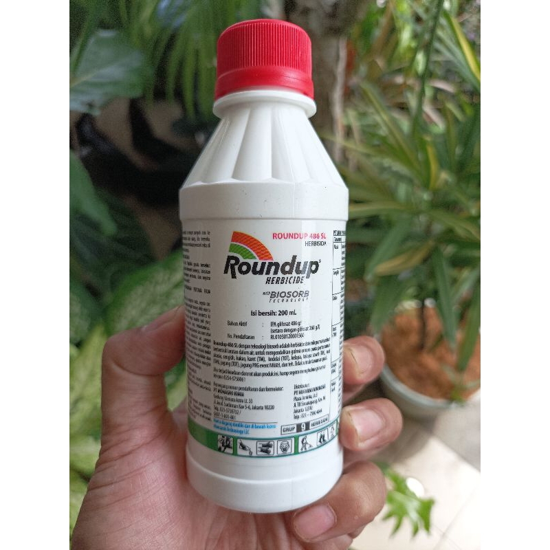 Jual Roundup Herbicide Pembasmi Rumput Liar Dan Gulma Obat Pembasmi