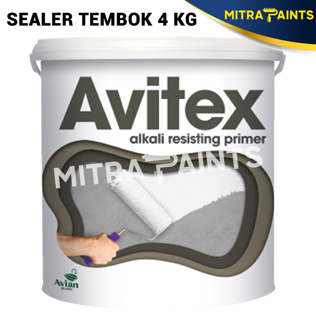 Jual AVITEX ALKALI RESISTING PRIMER 4 KG CAT DASAR TEMBOK SEALER ANTI