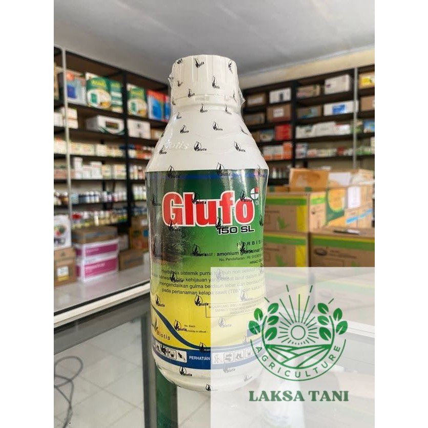 Jual Herbisida Glufo Sl Liter Lt Obat Rumput Lulangan Biotis