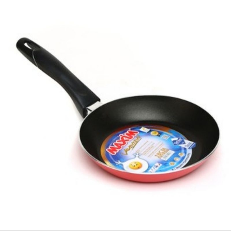 Jual FRY PAN TEFLON MAXIM VALENTINO 20 CM TEBAL Wajan Penggorengan