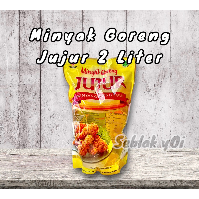 Jual Minyak Goreng Jujur 2 Liter Shopee Indonesia