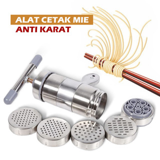 Jual Alat Cetak Mie Manual Stainless Steel Cetakan Pasta Maker