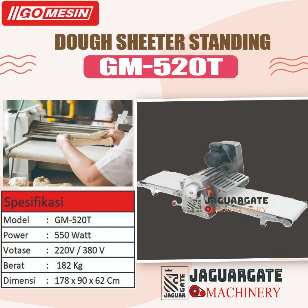 Jual Dough Sheeter Tabletop Gomesin Gm T Mesin Press Adonan Table