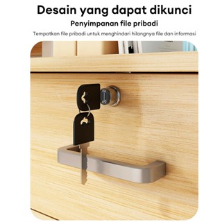 Jual Meja Nakas Bedside Table Dengan Kunci Lemari Laci Penyimpanan Meja