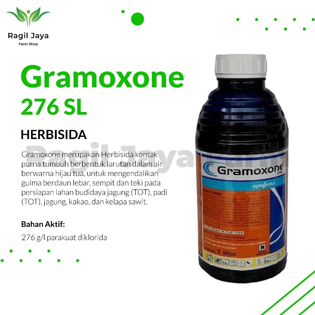 Jual Herbisida Gramoxone Sl Liter Shopee Indonesia