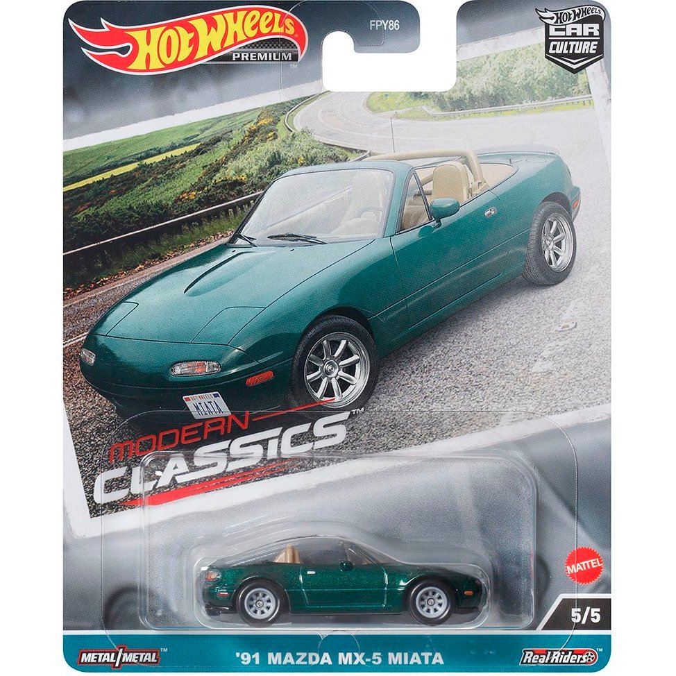 Jual Hot Wheels Mazda Mx Miata Modern Classics Premium Car