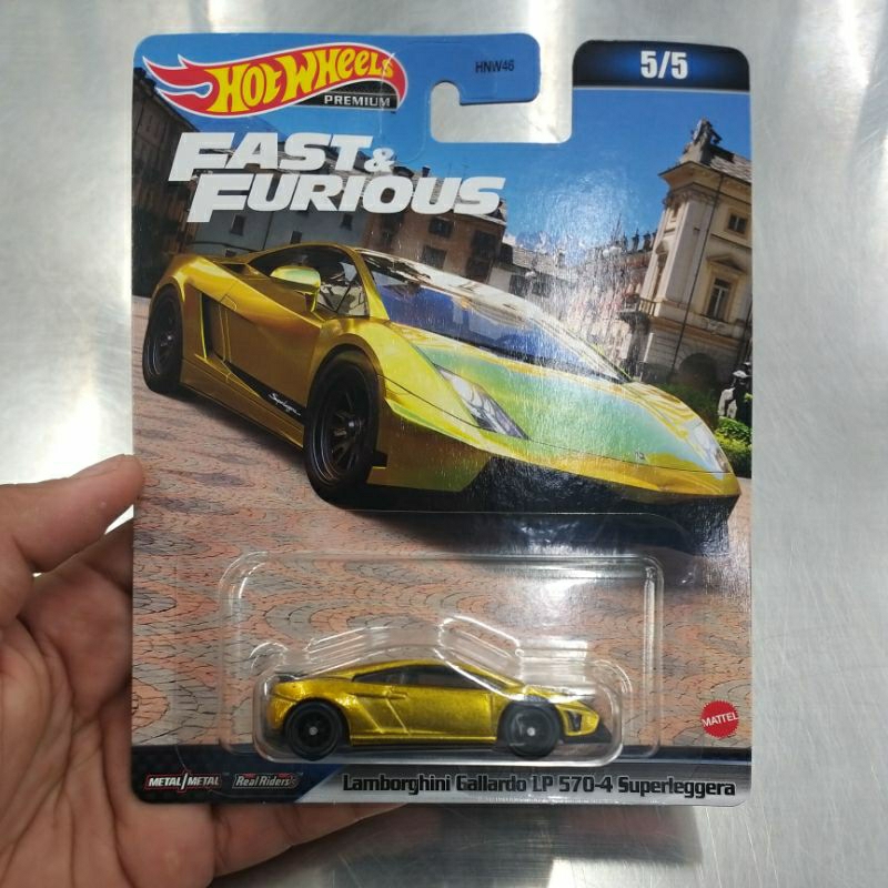 Jual Hot Wheels Fast And Furious Premium Lamborghini Gallardo Lp