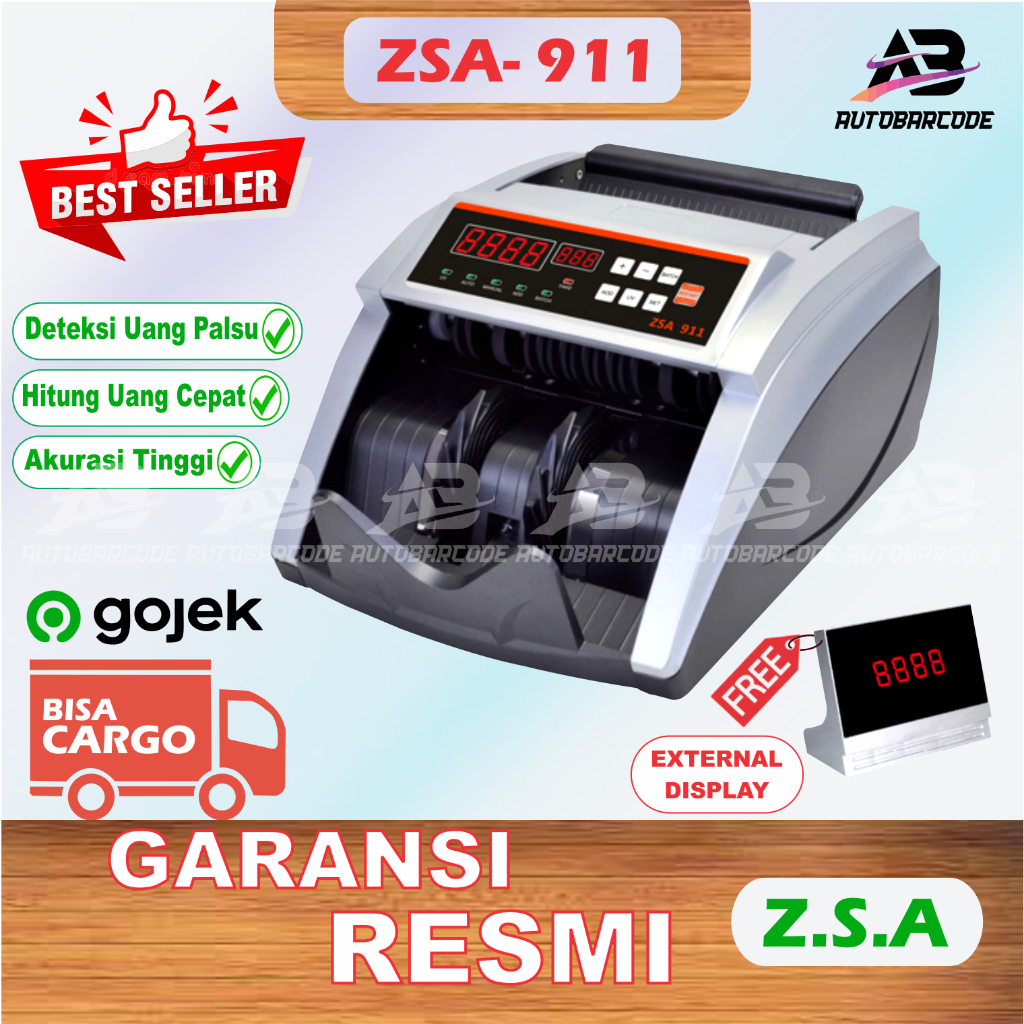 Jual Mesin Penghitung Uang ZSA 911 UV Bill Money Counter ZSA911 Garansi