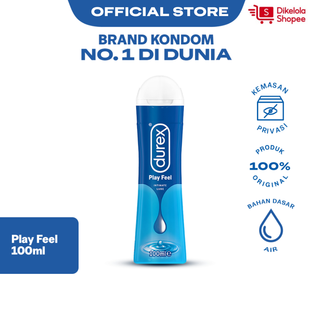 Jual Durex Play Feel Lubricants 100 Ml Pelumas Seks Pria Wanita