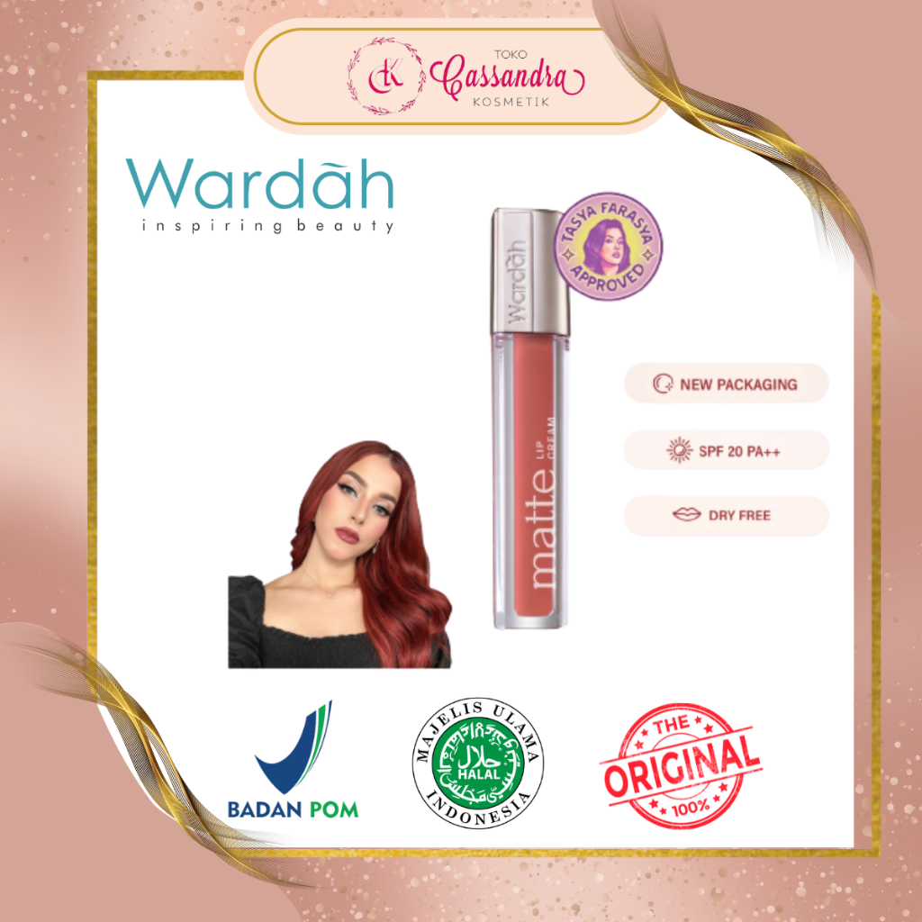 Jual Wardah Exclusive Matte Lip Cream Wardah Lip Cream Matte