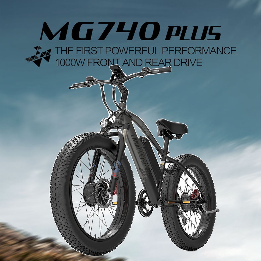 Jual Sepeda Listrik Fat Bike Tire 26Inch Dual Motor 48V 20Ah KMC