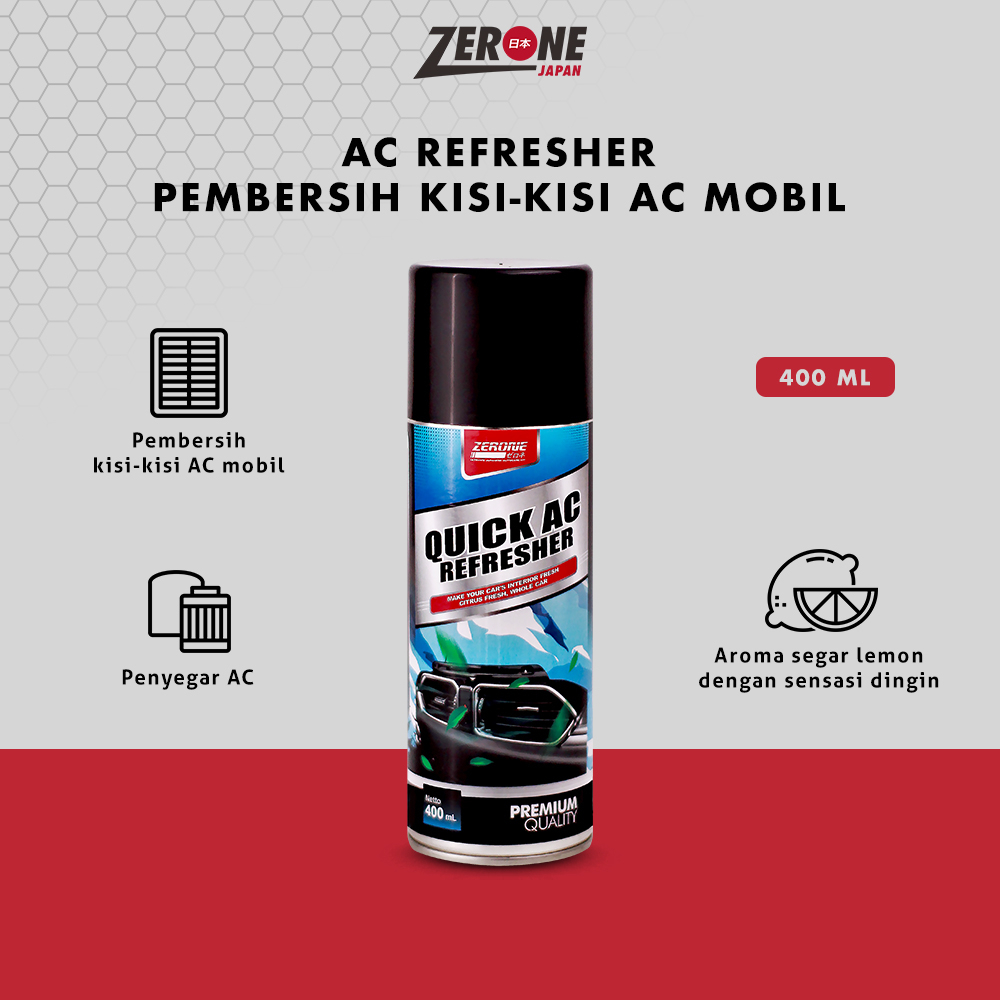 Jual Zerone Japan Quick Ac Refresher Ml Pembersih Kisi Kisi Ac