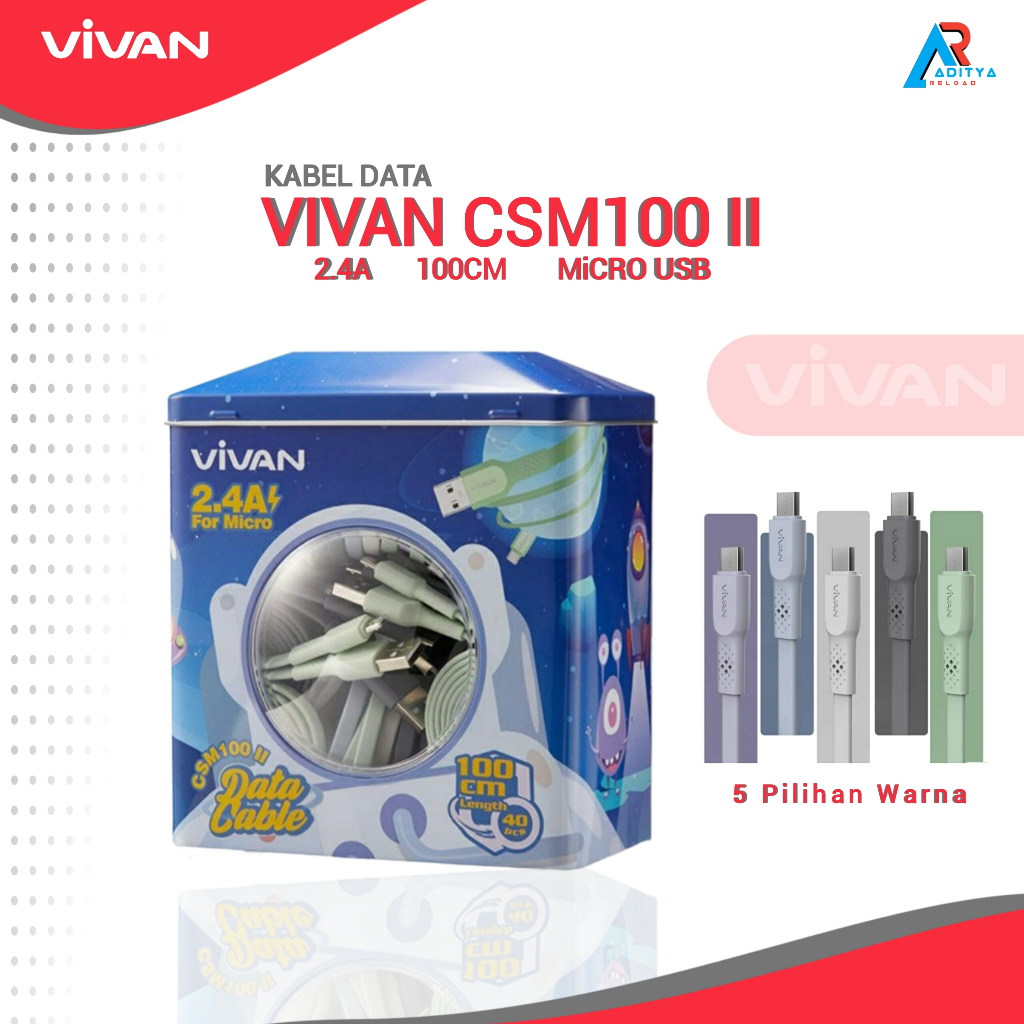 Jual Vivan Csm Ii Kabel Data Micro New Colorful A Toples Isi