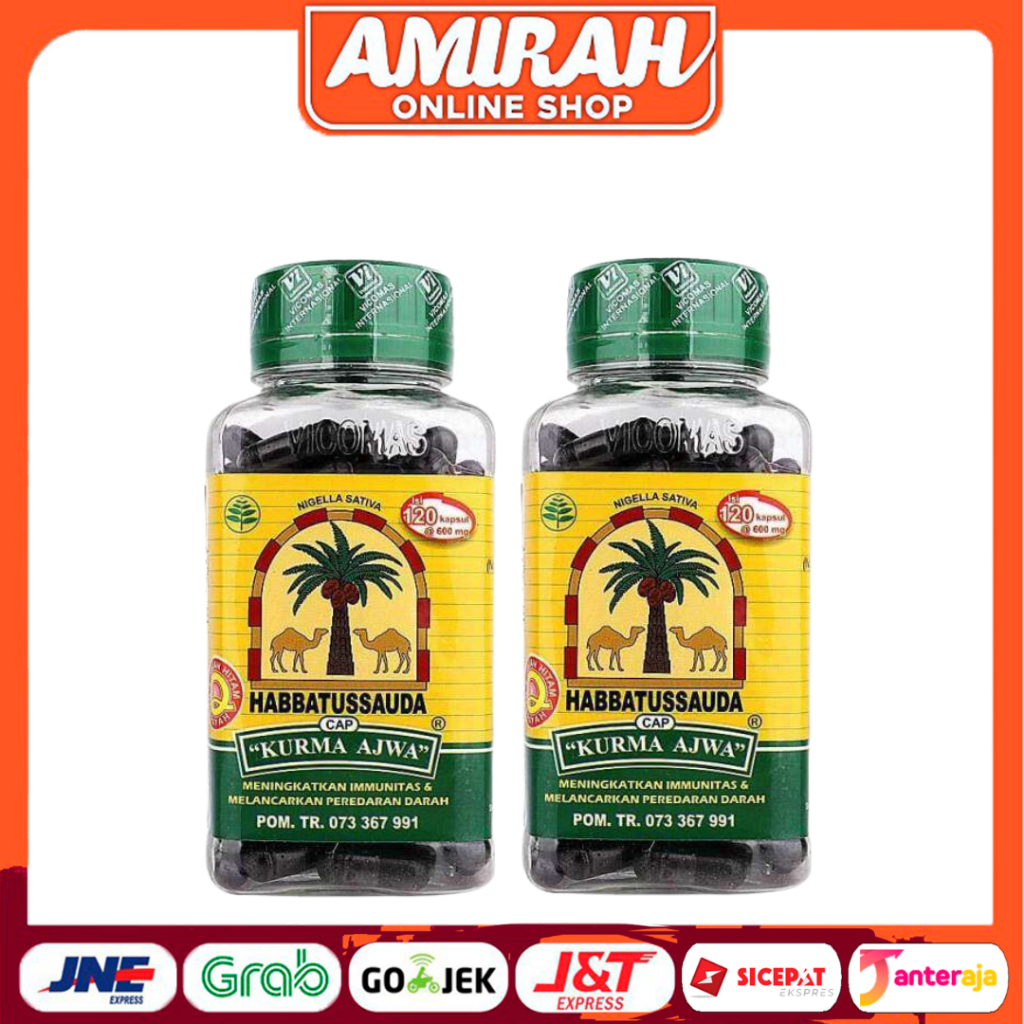 Jual HABBATUSAUDA KURMA AJWA 120 KAPSUL Shopee Indonesia