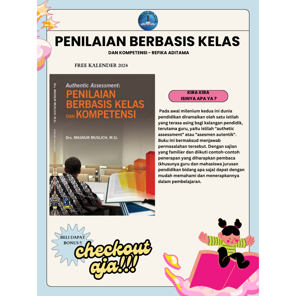 Jual Buku Penilaian Berbasis Kelas Dan Kompetensi Masnur Muslich