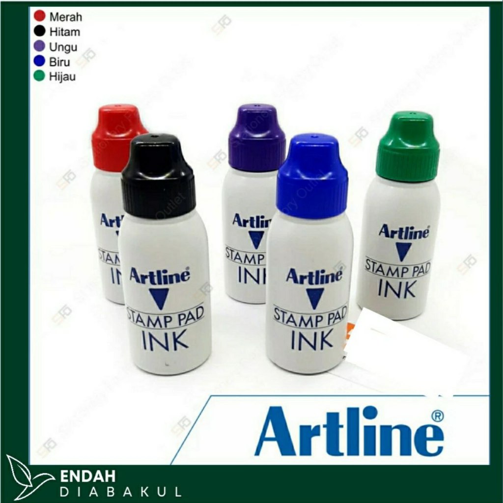 Jual Refill Tinta Stempel Artline Ml Biru Shopee Indonesia