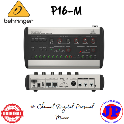 Jual Behringer P M Channel Personal Digital Mixer Original P M P