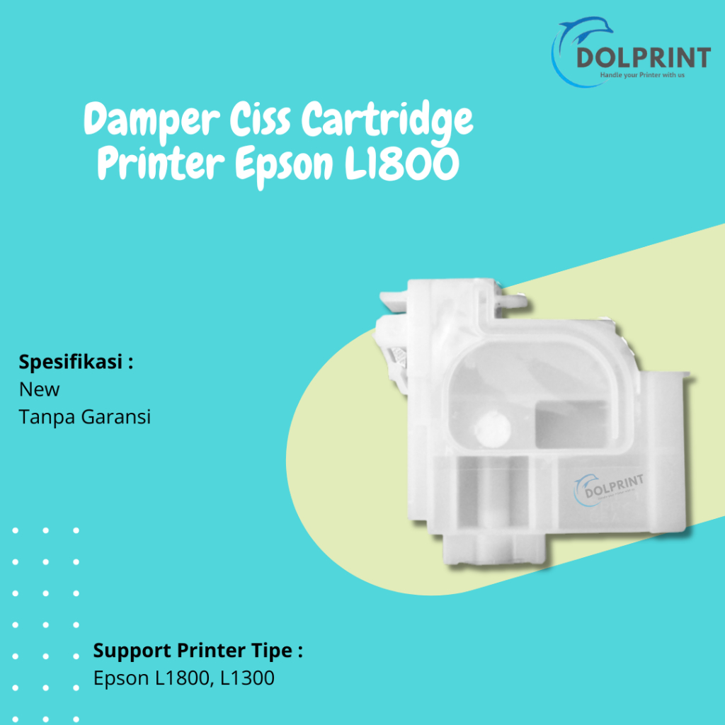 Jual Damper Ecosolvent L1800 L800 DTF DTG Ciss L1800 Printer Epson