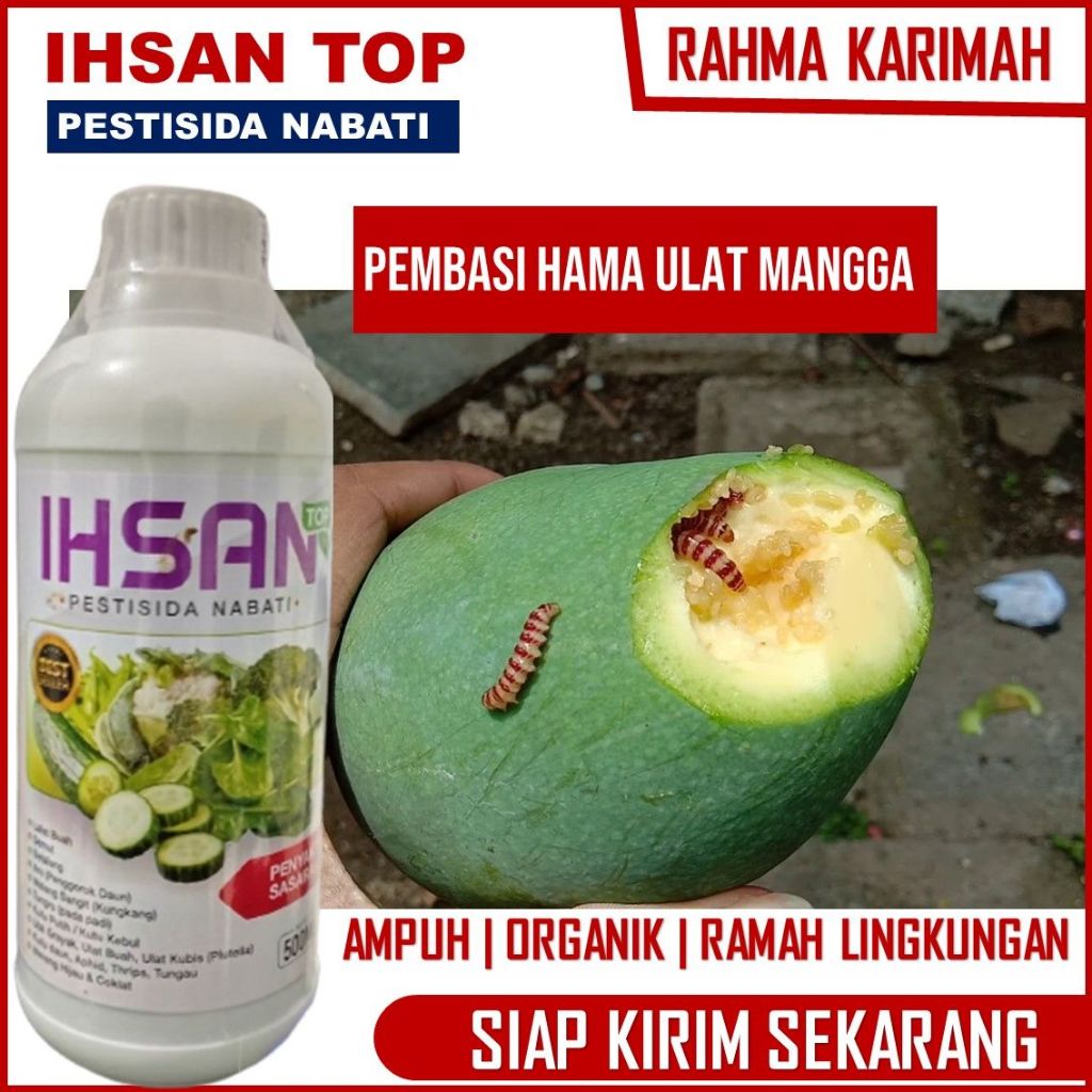 Jual IHSAN TOP 500ml Pestisida Nabati Insektisida Pestisida Organik