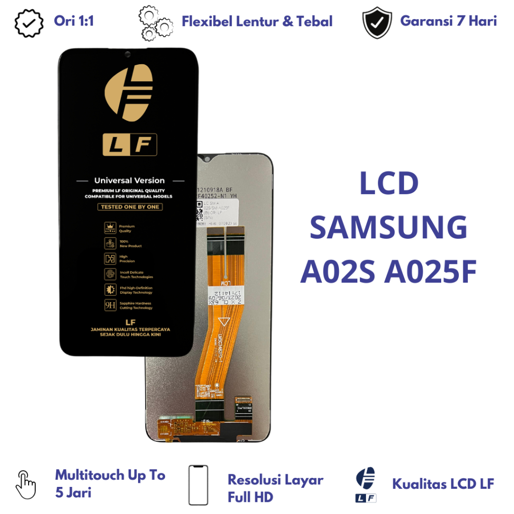 Jual LCD Samsung A02S A025F Fullset Touchscreen Garansi Lem Shopee