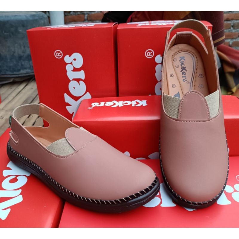 Jual Sepatu Kickers Wanita Slip On Kode KS 02 Shopee Indonesia