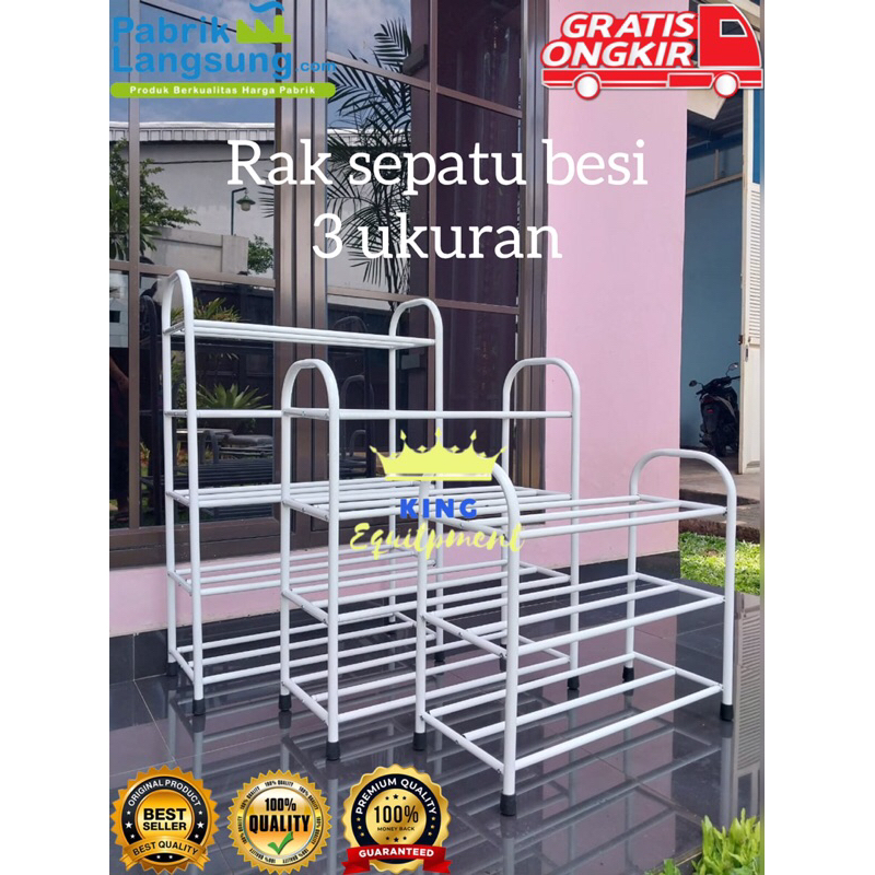 Jual Rak Sepatu Besi Termurah Susun Susun Susun Shopee