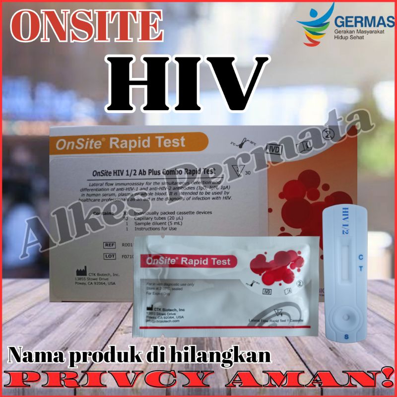 Jual Alat Test HIV 1 2 Akurat Mandiri Satuan Onsite Shopee Indonesia